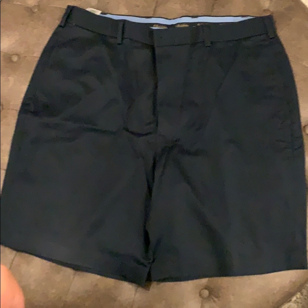 Brooks Brothers Navy Dress Shorts
